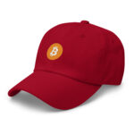 Satoshi Swirl Dad Hat – Circuits of Crypto Cool - Image 8