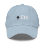 Monochrome Elegance Ethereum's Dad Cap for the Discerning - Image 13