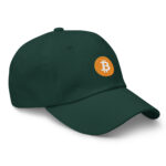 Satoshi Swirl Dad Hat – Circuits of Crypto Cool - Image 9