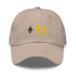 Grey Scale Smart Chain Ethereum Tech Savvy Dad Cap - Image 8
