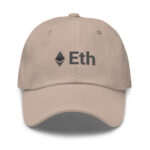 Monochrome Ethereum A Modernist's Dad Cap - Image 8