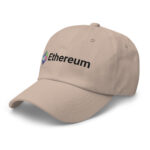Sleek Synthesis Dad Cap Ethereum's Subtle Tribute - Image 9