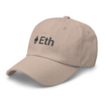 Monochrome Ethereum A Modernist's Dad Cap - Image 10