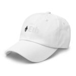 Monochrome Elegance Ethereum's Dad Cap for the Discerning - Image 18