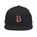 Luminous Ledger Bitcoin Neon Glow Snapback