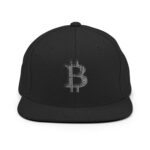 Bitcoin Circuitry Essence Snapback Hat