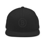 Bitcoin Minimalist Mastery Snapback Hat - Image 2