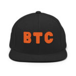 Bitcoin Citrus Essence Snapback Hat - Image 2