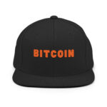 Bitcoin Sunrise Statement Snapback Hat - Image 2