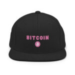 Pink Power Bitcoin Snapback - Image 2