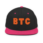 Bitcoin Citrus Essence Snapback Hat - Image 4