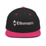 Pastel Panache Snapback Ethereum's Gentle Power