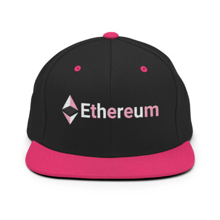 Pastel Panache Snapback Ethereum's Gentle Power