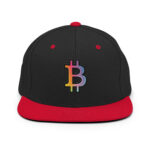 Luminous Ledger Bitcoin Neon Glow Snapback - Image 2