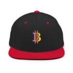 Bitcoin Gradient Glory Snapback Hat - Image 3
