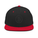 Bitcoin Minimalist Mastery Snapback Hat - Image 3