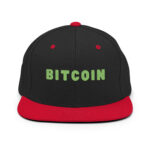Bitcoin Neon Night Snapback Hat - Image 3