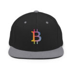 Luminous Ledger Bitcoin Neon Glow Snapback - Image 4