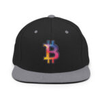 Bitcoin Aura Fusion Snapback Hat - Image 4