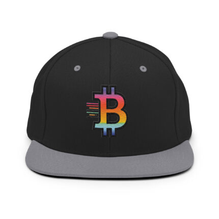 Bitcoin Speed Spectrum Revolution Snapback Hat