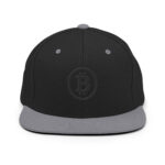 Bitcoin Minimalist Mastery Snapback Hat - Image 5