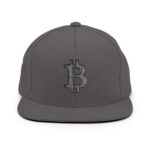 Bitcoin Circuitry Essence Snapback Hat - Image 9