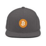 Bitcoin Solar Flare Snapback Hat BTC logo - Image 9