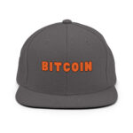 Bitcoin Sunrise Statement Snapback Hat - Image 9