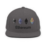 Onyx Edge Snapback The Ethereum Enthusiast's Crest - Image 10