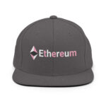 Pastel Panache Snapback Ethereum's Gentle Power - Image 9