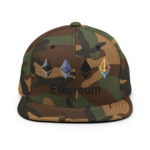 Onyx Edge Snapback The Ethereum Enthusiast's Crest - Image 9