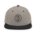 Bitcoin Enigma Encircled Snapback Hat - Image 10