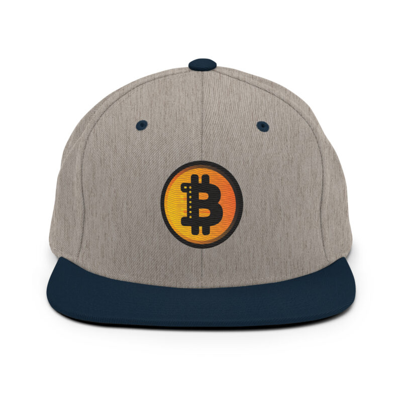 classic snapback heather grey navy front 660342285c782