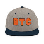 Bitcoin Citrus Essence Snapback Hat - Image 11