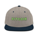 Bitcoin Neon Night Snapback Hat - Image 12
