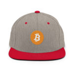 Bitcoin Solar Flare Snapback Hat BTC logo - Image 12