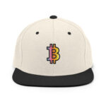 Bitcoin Gradient Glory Snapback Hat - Image 13