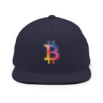 Bitcoin Aura Fusion Snapback Hat - Image 5