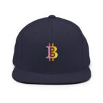Bitcoin Gradient Glory Snapback Hat - Image 5