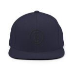Bitcoin Enigma Encircled Snapback Hat - Image 6