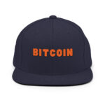 Bitcoin Sunrise Statement Snapback Hat - Image 5
