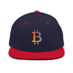 Luminous Ledger Bitcoin Neon Glow Snapback - Image 5