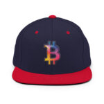 Bitcoin Aura Fusion Snapback Hat - Image 6