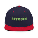 Bitcoin Neon Night Snapback Hat - Image 7