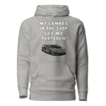 My Lambo's in the Shop - So's My Portfolio Hoodies - Image 4