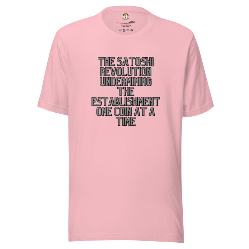 unisex staple t shirt pink front 65f1163169567