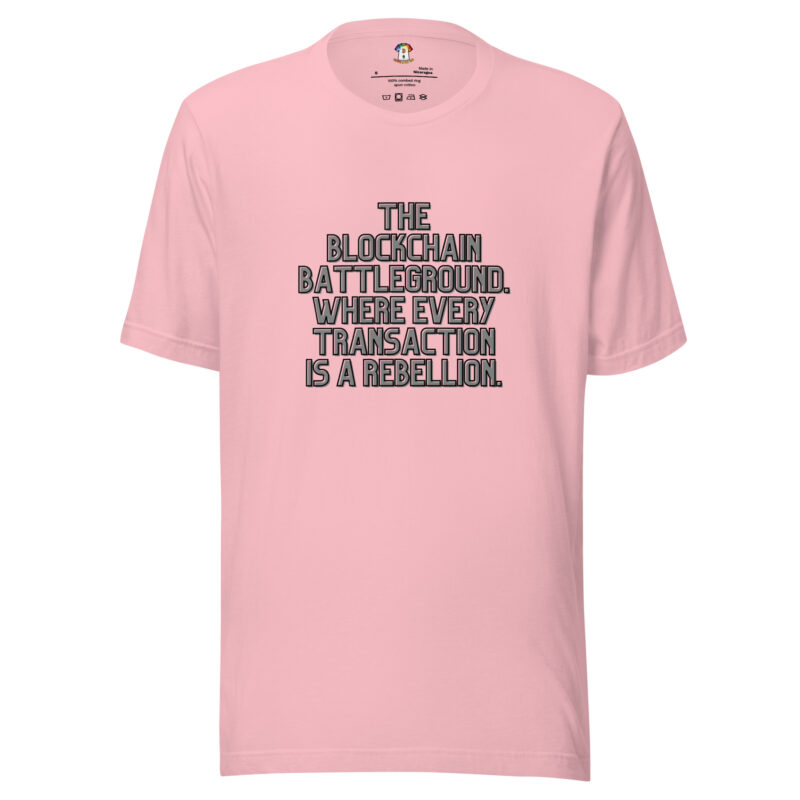 unisex staple t shirt pink front 65f124b25b986