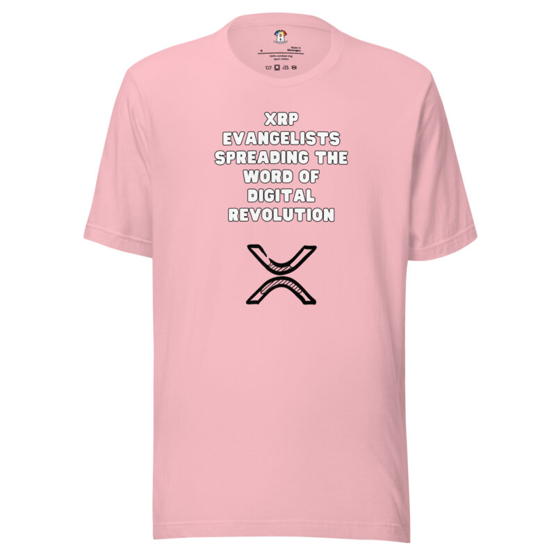 unisex staple t shirt pink front 65f8b2719b8fc