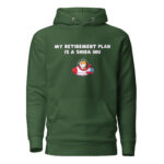 My Retirement Plan is a Shiba Inu Hoodie - Image 3