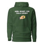 Hodl Heart, FUD Falls Apart Hoodie - Image 3